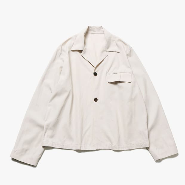 URU TOKYO - COTTON GABARDINE SHIRT JK