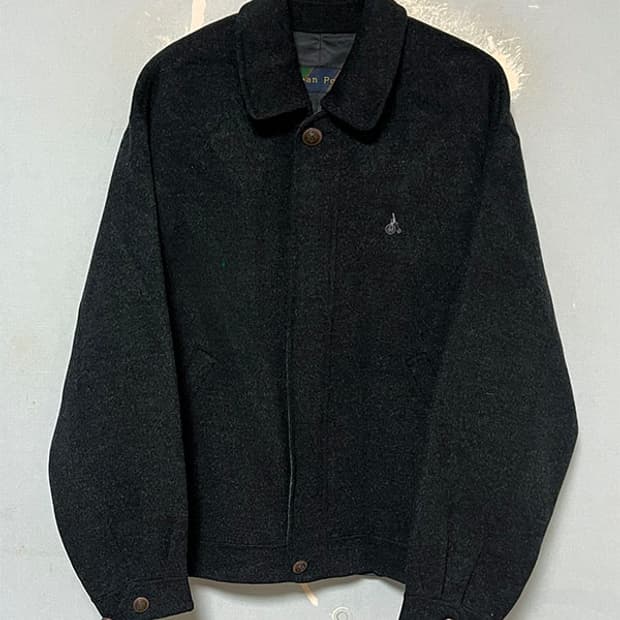 빈폴 남자 모직 블루종자켓 캐주얼 추동 올드스쿨 L 100