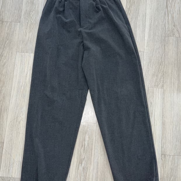 Zara 그레이 맨즈 와이드 슬랙스 30 S
