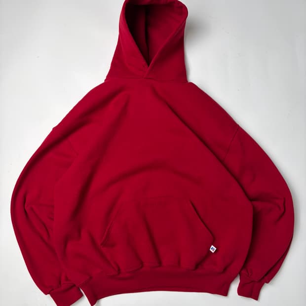 90s Russell Hoodie (red)