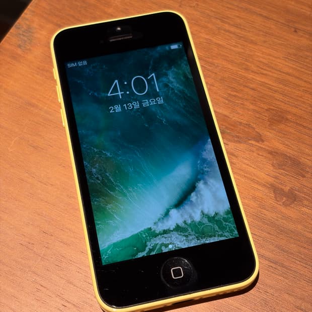 아이폰 5c 옐로 16기가 #7402