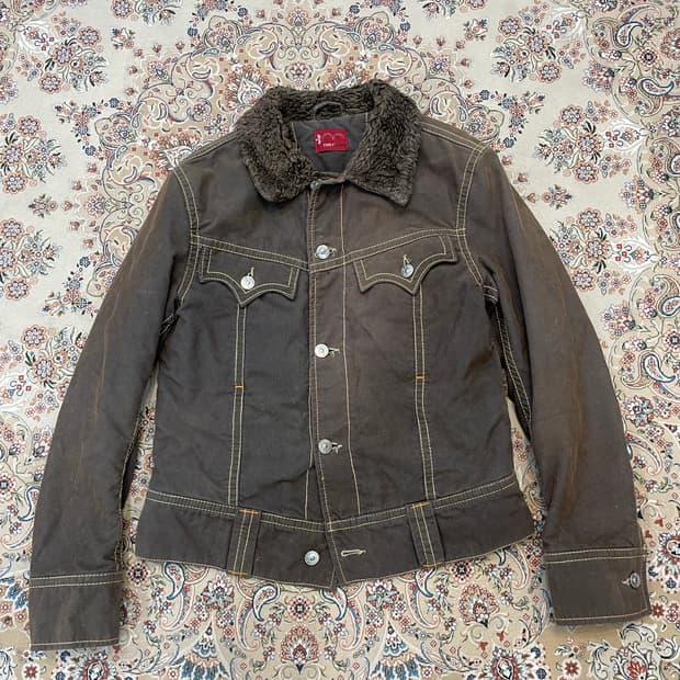 리바이스 타입 1 쉐르파 자켓 L