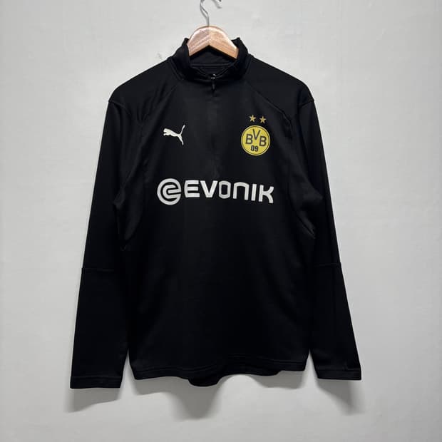 푸마 도르트문트 블랙 트레이닝탑