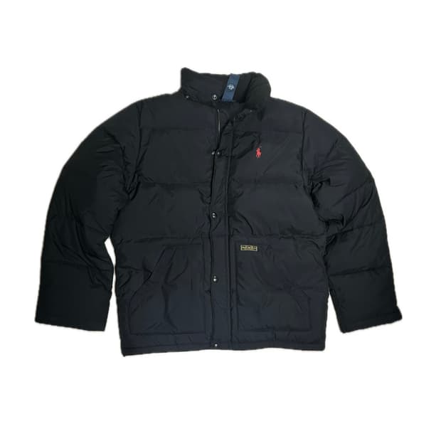 폴로 랄프로렌 레드포니 패딩 블랙