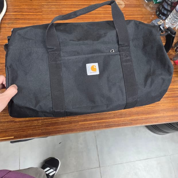 칼하트 캔버스 더블백 크로스백 보스턴백