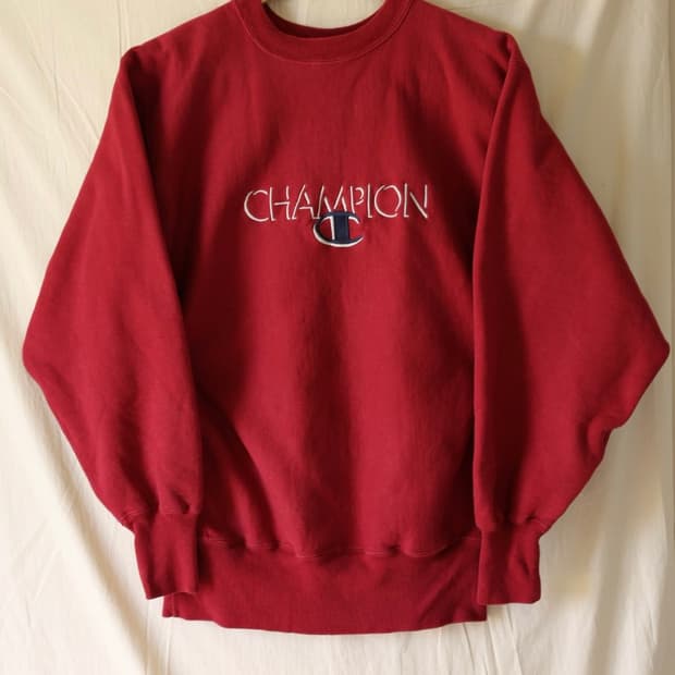 챔피온 90s 리버스위브 로고 스웻셔츠 맨투맨 XL Made in USA