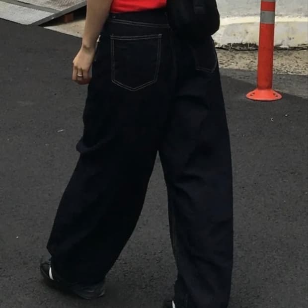 Ootj oot 논페이드 생지 데님