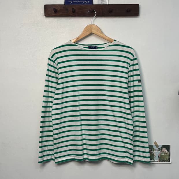 Saint James Long sleeve green/T126