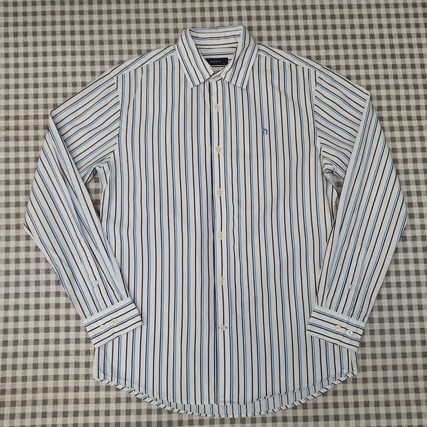 헤지스 스트라이프 긴소매 셔츠 남자95