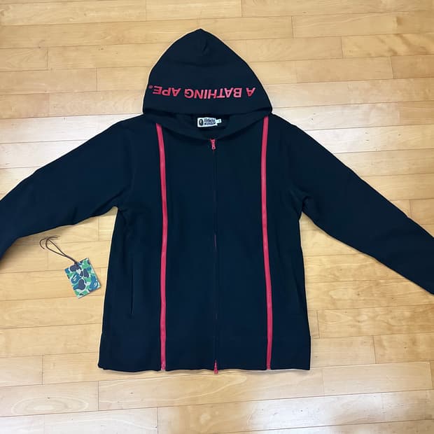 베이프 후드 집업