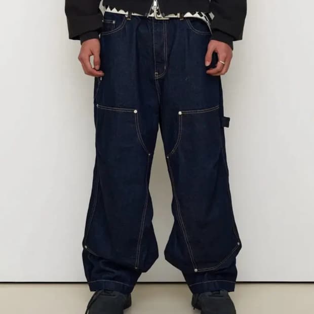 9999아카이브 더블니 카펜터 팬츠 3사이즈