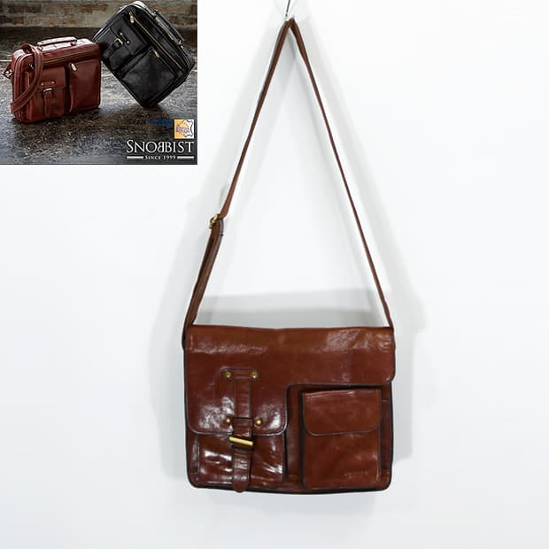 Snobbist Milano 빈티지크로스레더백