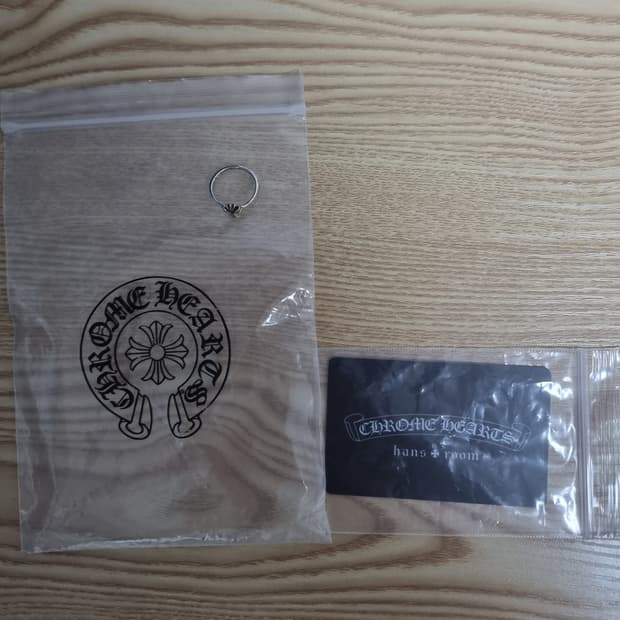 크롬하츠 크로스 버블검링 루비 애프터