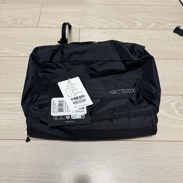 아크테릭스 인덱스기어 오거나이저 블랙 M