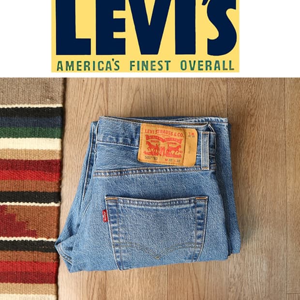 levis 리바이스 93 501 중청 데님 32
