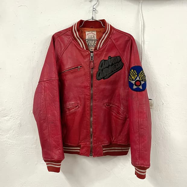 아비렉스 80s 레더 자켓