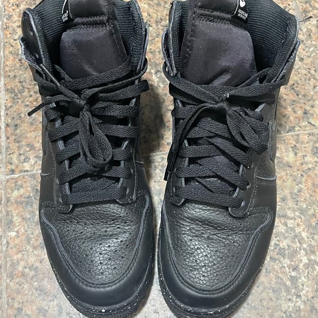 나이키 x 언더커버 덩크 하이 1985 "카오스" 블랙 (Nike x U