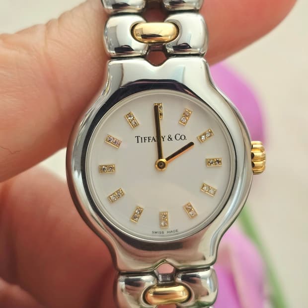 티파니18k다이아테소로시계 정품