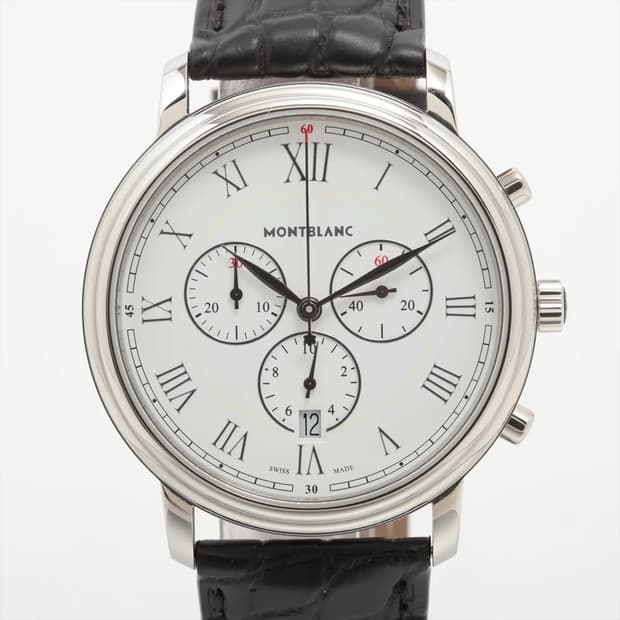 몽블랑 트래디션 크로노그래프 7374 중고명품 손목시계 42mm 남성
