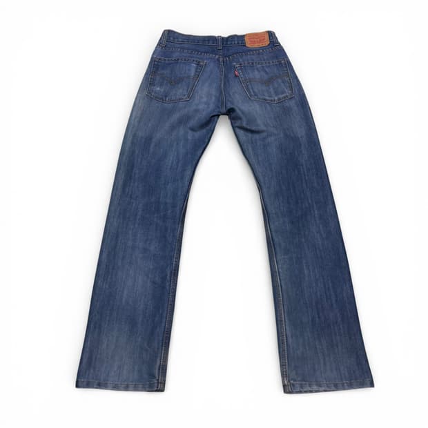 28 리바이스514 스트레이트 워싱 데님팬츠