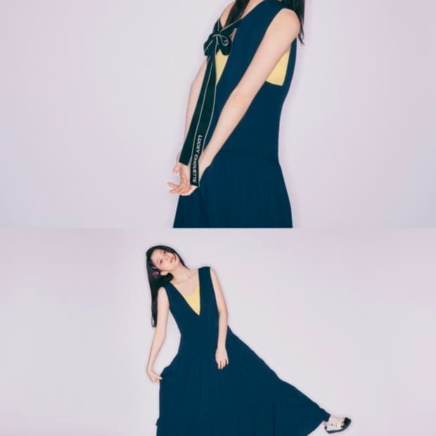 여성 38 럭키슈에뜨 원피스