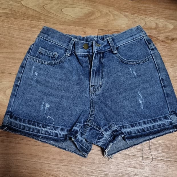 청 반바지 데님m