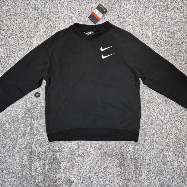 [새상품]나이키 남성 더블스우시 스웨트 맨투맨 L
