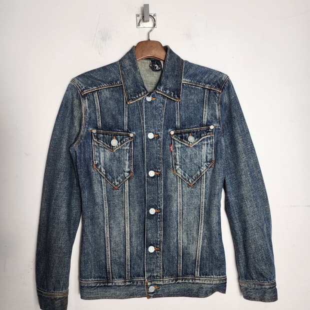 리바이스 엔지니어드 진 데님 트러커 자켓