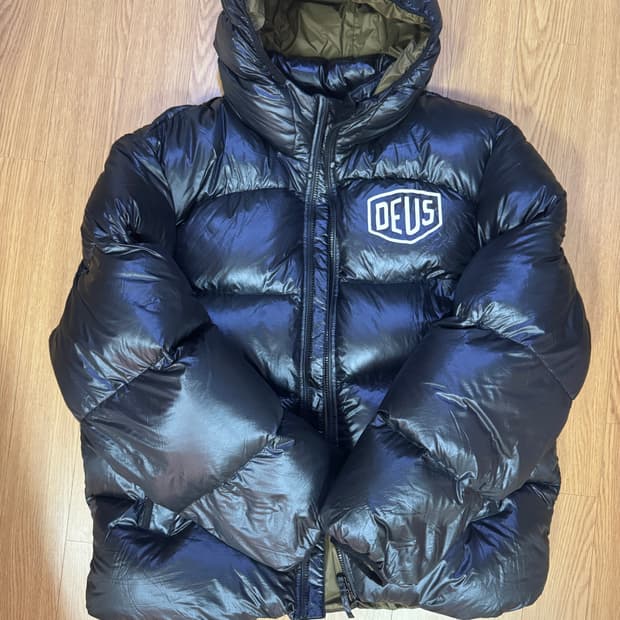 [XXL]데우스 패딩_Shield Hoodie Down Jacket