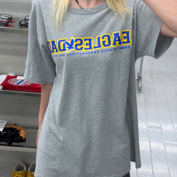 챔피온 엠브리리들 항공대학교 반팔 티셔츠