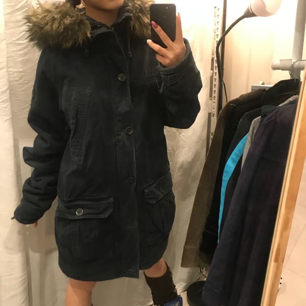 Hollister 홀리스터 울프죠 퍼 사파리 자켓