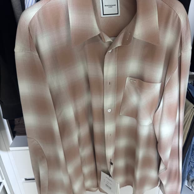 우영미 그라데이션 셔츠 베이지