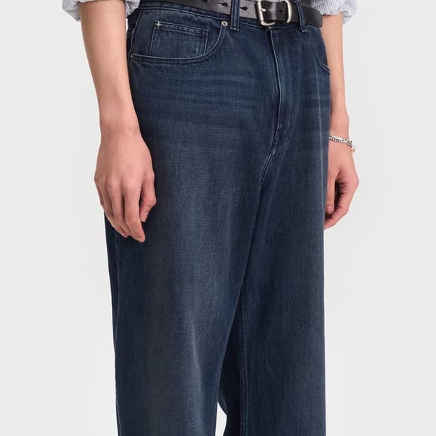 벨리에 트루와이드 데님 팬츠 32/32 미드나잇 인디고