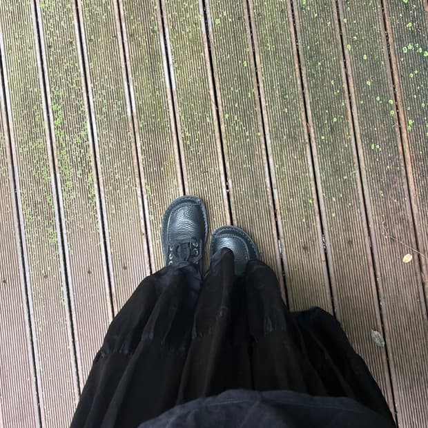 클락스 하이탑 부츠 235