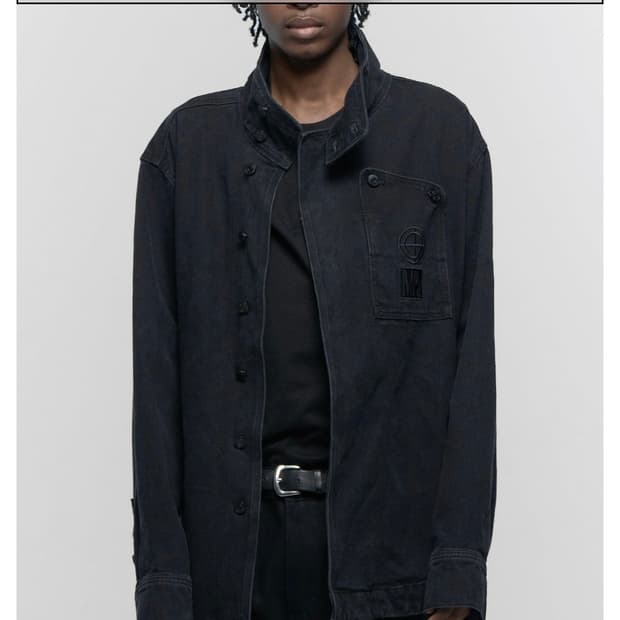 플라스틱프로덕트 MPa TRAPEZOID JACKET (BLACK)