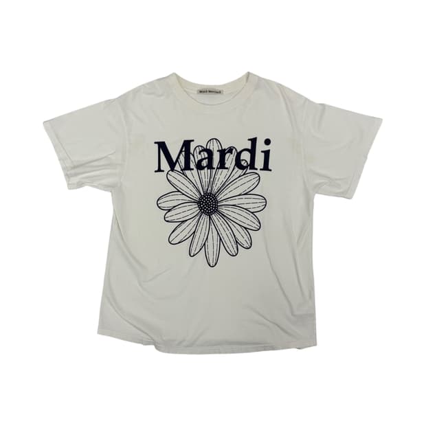마르디 메크르디 플라워 반팔 티셔츠 