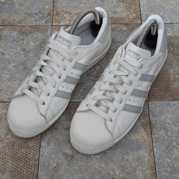 (270)아디다스 슈퍼스타 82 화이트 그레이