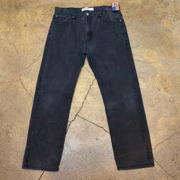 00s 미국 빈티지 리바이스 505 블랙진 청바지