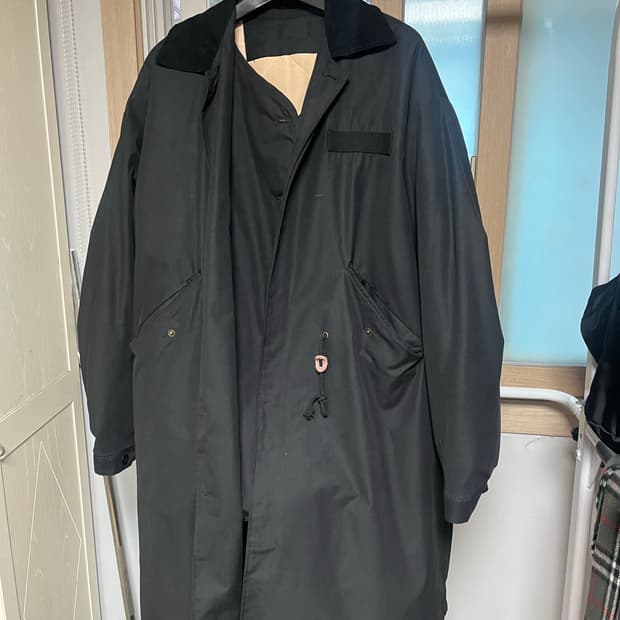 블랙 야상 파카