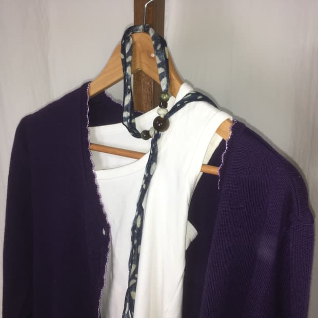 Handmade *Chiffon Bead Bolo* 