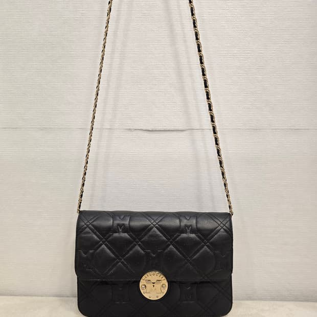 METROCITY 메트로시티 미니 블랙 퀼팅 체인백 크로스백