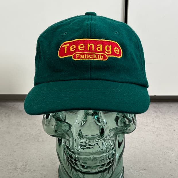 빈티지 90s Teenage Fanclub 볼캡 그린