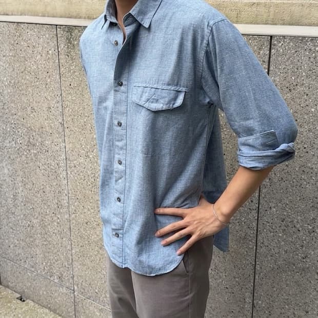 Issues Miyake Light Blue Shirt