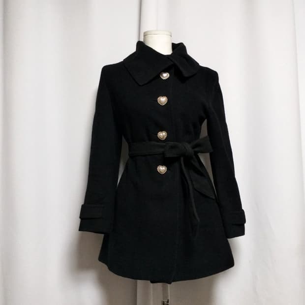 양산형지뢰계 코트 달천 대장y2k 히메로맨틱갸루 핀터깔 세실맥비 빈티지