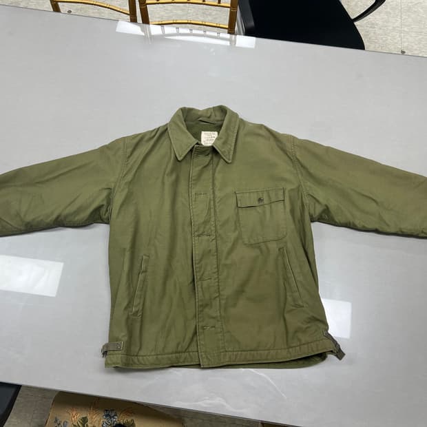 미해군 A-2 덱자켓 L