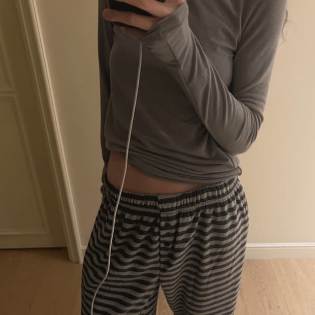 메이비베이비 Hei Tee (gray) ​