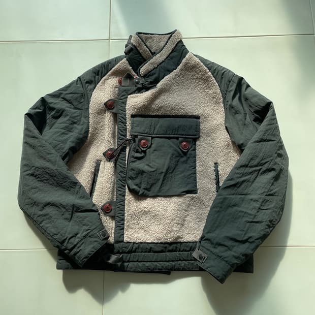 이스트로그 모터사이클 플리스 자켓 점퍼 M 초판 나일론