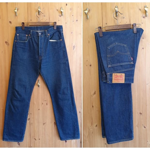 허리32/리바이스501 데님팬츠 