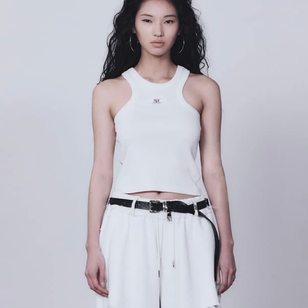 트리밍버드 Metal Logo Point Sleeveless