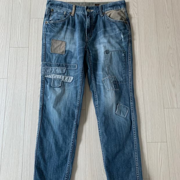 Cafetty 패치워크 데님 (일본빈티지)